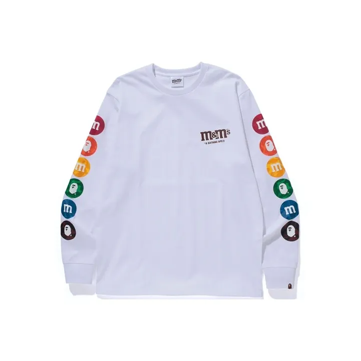Bape X M&M's Mens Long Sleeve Tee-2