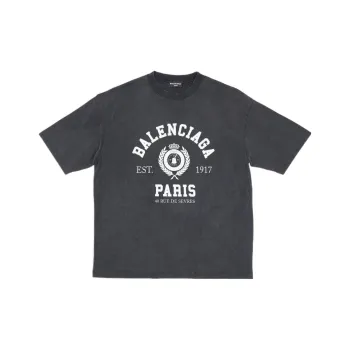 Balenciaga T Shirts Unisex Gray