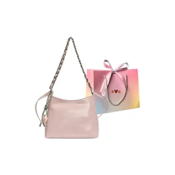 Yalu PU Portable Crossbody Bag, Shoulder Bag Regular Women's White/Silver/Black/Pink