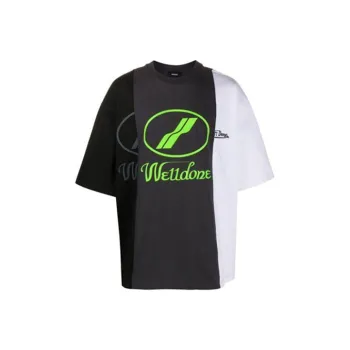 WE11DONE T Shirts Unisex Black