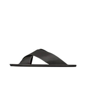 SAINT LAURENT Slide Slippers Women's Black