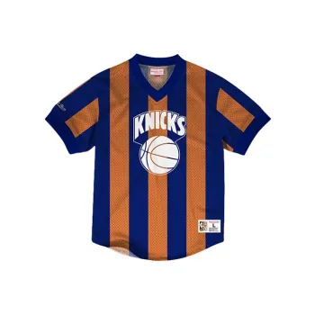 Mitchell Ness T-Shirts Unisex Blue