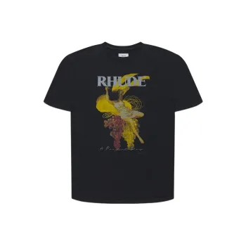 RHUDE T Shirts Men Black