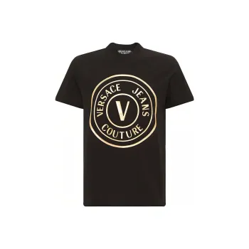 VERSACE JEANS COUTURE SS22 T Shirt Men's Black
