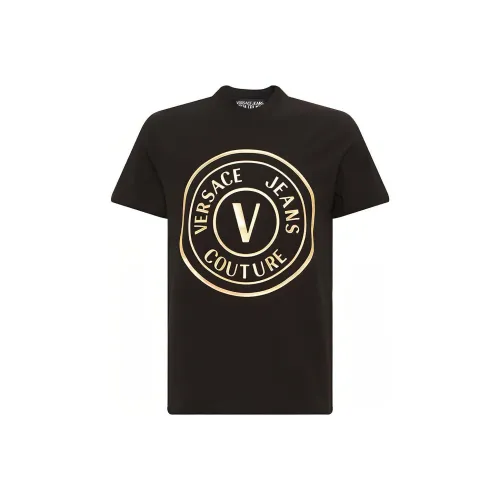 VERSACE JEANS COUTURE SS22 T-Shirt Men's Black