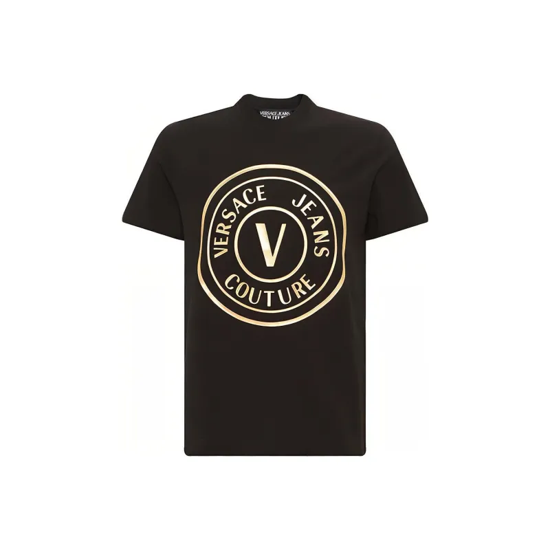 VERSACE JEANS COUTURE SS22 T Shirt Men's Black-0