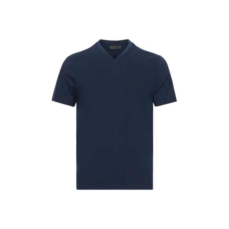 PRADA T-Shirts Men Navy-0