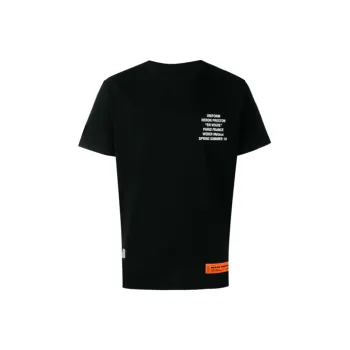 HERON PRESTON T Shirts Unisex Black