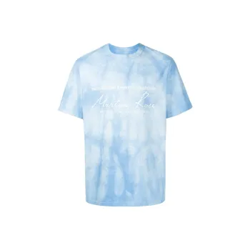 Martine Rose T Shirts Men Blue