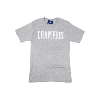 Champion T Shirt US Version Unisex Gray