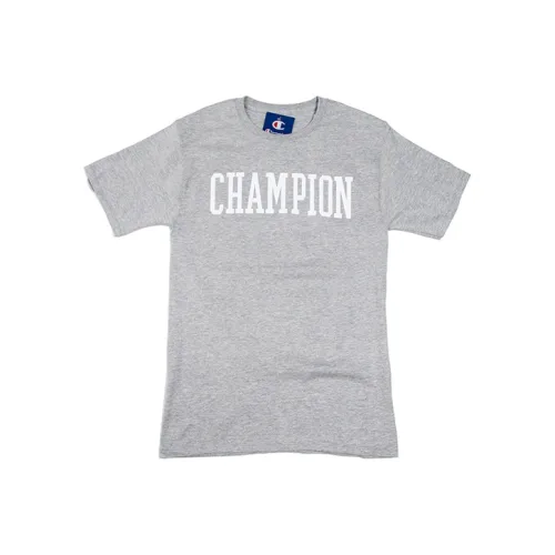 Champion T Shirt US Version Unisex Gray