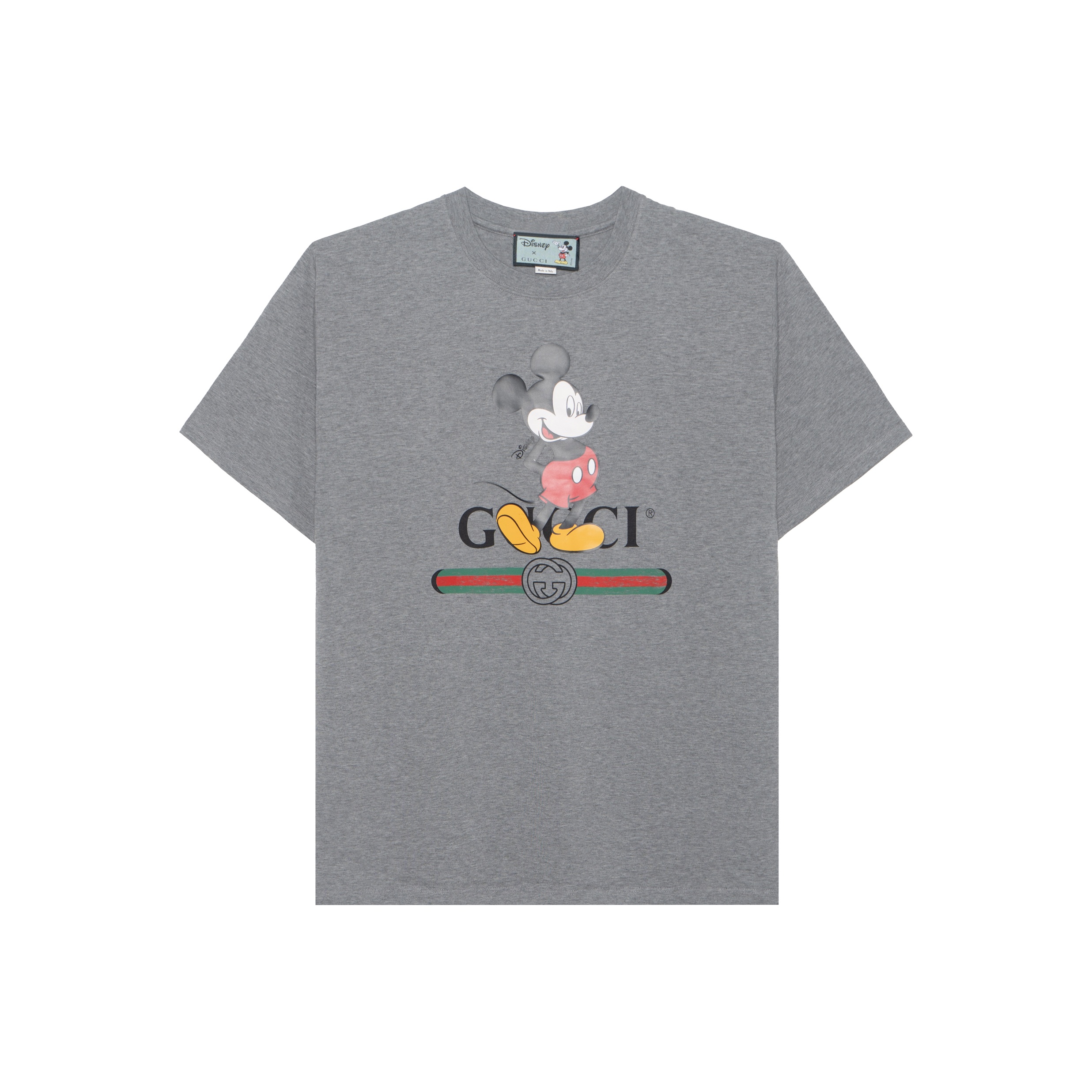 WMNS) Gucci x Disney Mickey Mouse Logo Short Sleeve 492347