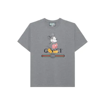 GUCCI X Disney Oversized Logo Print T shirt