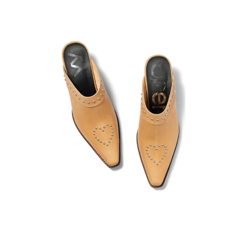 Open Yy Closed Toe Slippers Women's Beige-3