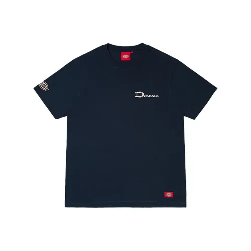 Dickies Straight T Shirt Unisex Dark Marine Blue