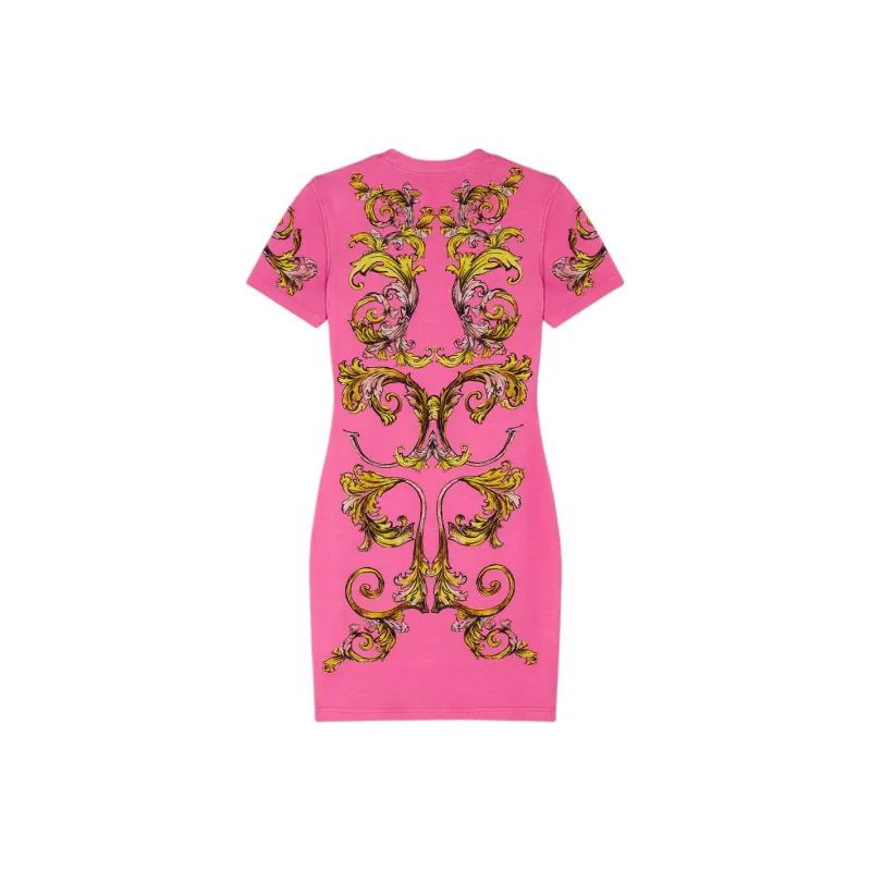 VERSACE JEANS COUTURE Outline Barocco T shirt Mini Dress-1