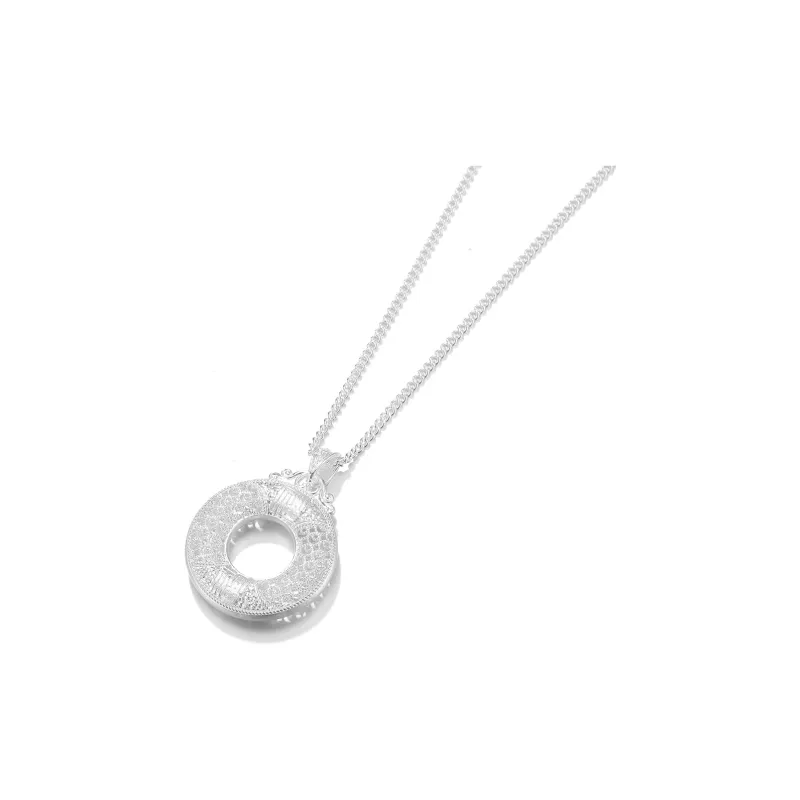 Clect 990 Silver Sterling Silver Necklaces Women's-1
