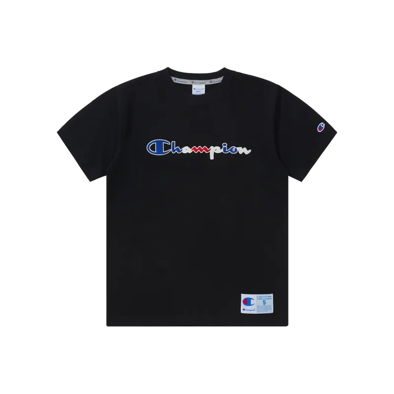 Champion SS22 Crew Neck Fitted Straight Short Sleeved T Shirt Japan Version Unisex-5