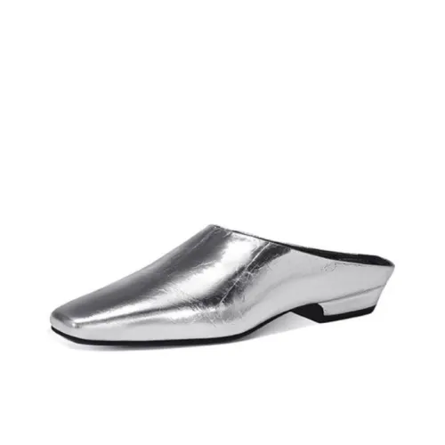 JESSICA SOPHIA Rubber Sole Abrasion Resistant Slip Resistant Wrap toe Slippers Women's