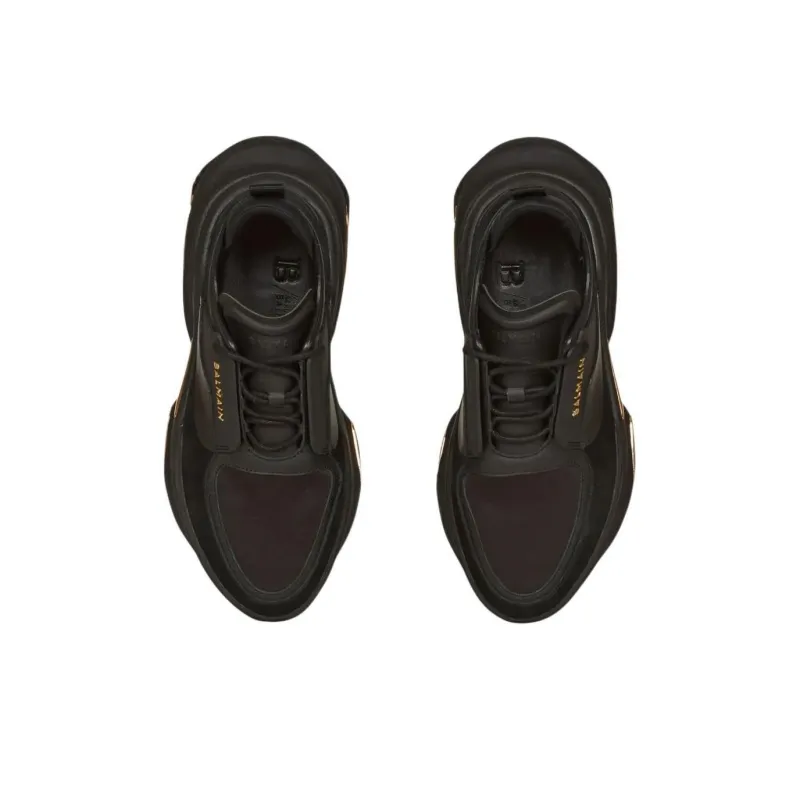 BALMAIN B Bold Low Top Sports Lifestyle Casual Shoes Men's Black-3