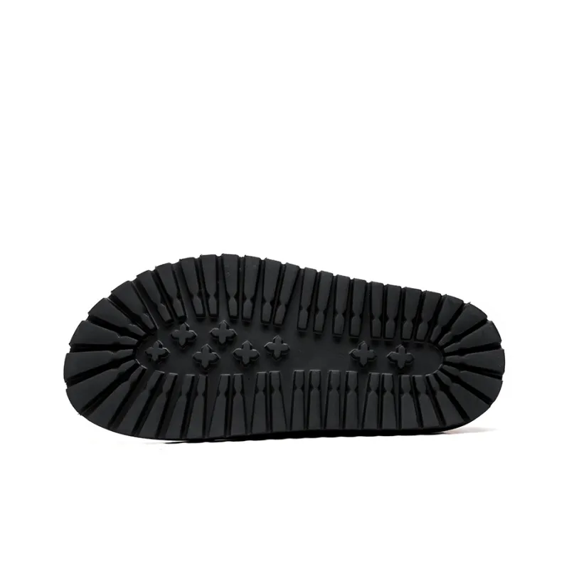 Romon Wrap toe Slippers Men's Black-5