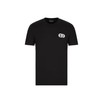 EMPORIO ARMANI SS22 Regular T Shirt Men's Black