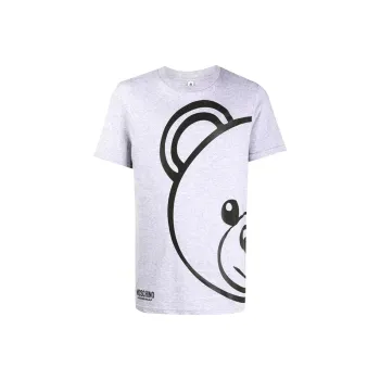 MOSCHINO T Shirts Men Gray