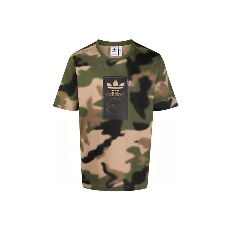 Adidas T Shirts Men Green-0