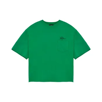 We11done Black Padded Polo L - Polo Shirts - BeyondStyle