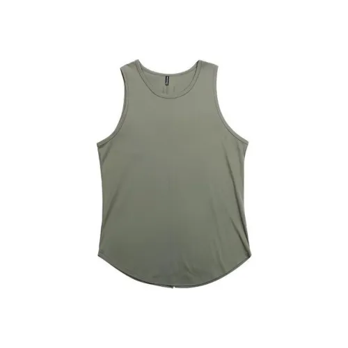 Muscle Dog Tank Top Men's Gray Green