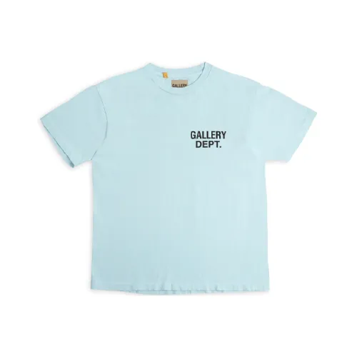 Gallery Dept. T Shirts Unisex Blue