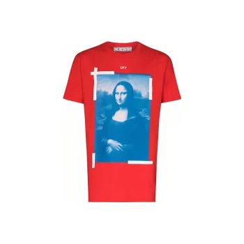 OFF WHITE Mona Lisa Oversized T Shirt
