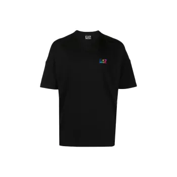EMPORIO ARMANI EA7 SS23 T Shirt Men's Black