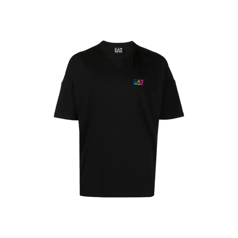 EMPORIO ARMANI EA7 SS23 T Shirt Men's Black-0