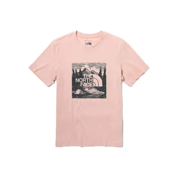 THE NORTH FACE SS22 T Shirt Unisex Pink