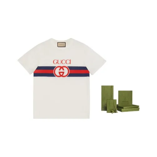 GUCCI T Shirts Men Gift Box Set White