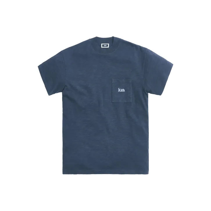 KITH Mock Neck Jfk Pocket Tee-0