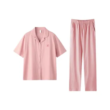 ZAO FU NIAO Pajama Set Women's Cherry Pink