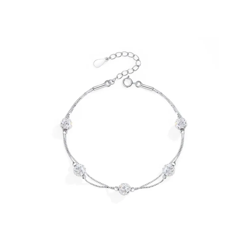 YINCHIE 925 Sterling Silver Sterling Silver Bracelet Women's-0
