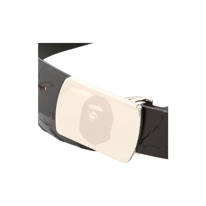 Bape Neon Camo Narrow Leather Belt-4