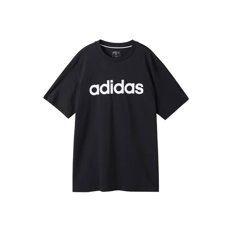 Adidas Neo Set-in Sleeve T-Shirt Men's Black-0