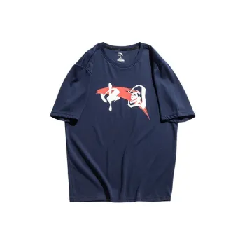Anta T Shirt Men's Deep Navy Blue