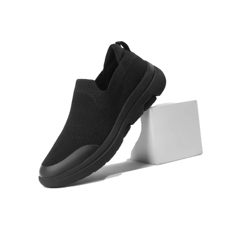 Shu Family Cushioning Lightweight Low Top Casual Shoes Men's Black XB401-1