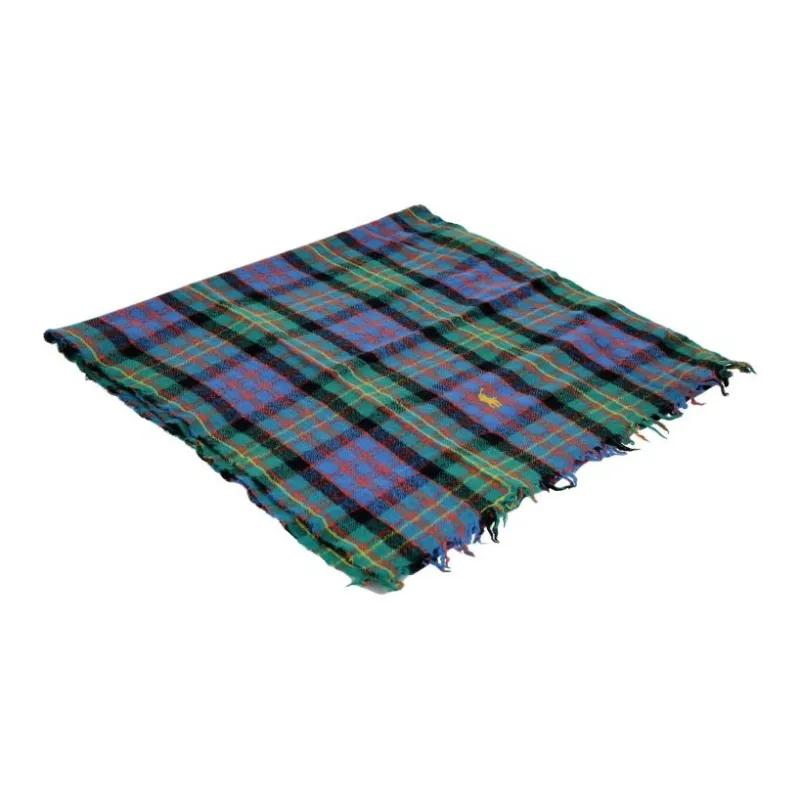 Polo Ralph Lauren Wool Knit Scarves Men's Blue-1