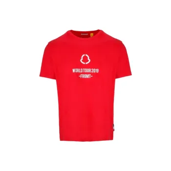 Moncler T-Shirts Men Red