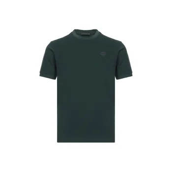 PRADA T Shirts Men Brown Green