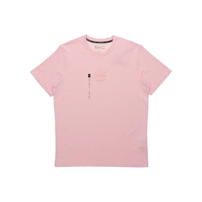 Under Armour T Shirt Men's Pink-0