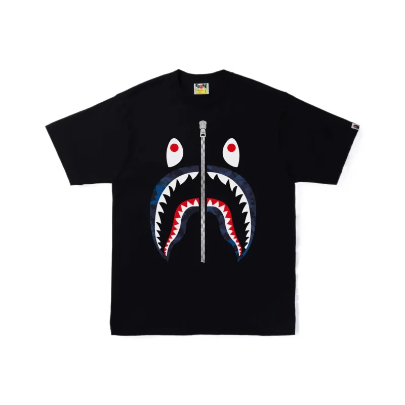Bape Sand Camo Shark Tee-0