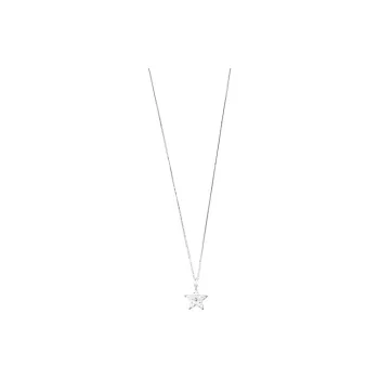 Radiant 925 Sterling Silver With Zircon And Platinum Necklaces Women's Silver