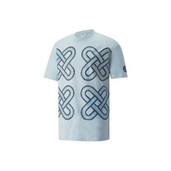 Pronounce X PUMA Squad T Shirts Men Outdoor Light Painting